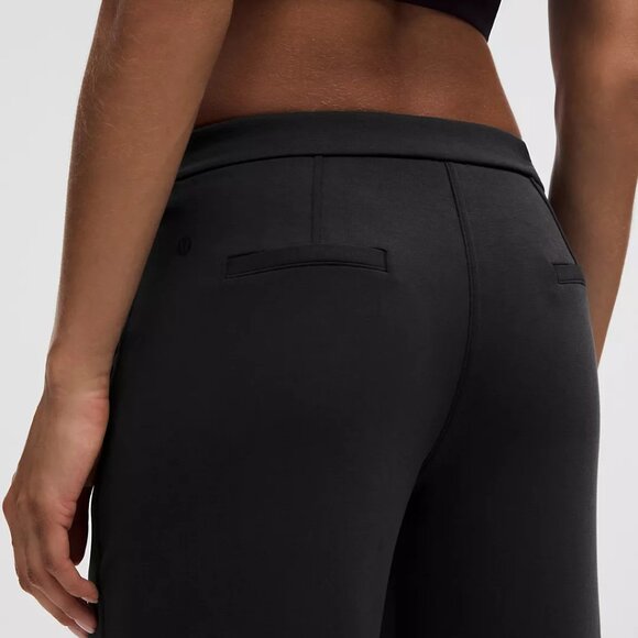 Lululemon Softstreme Pintuck Mid-Rise Pant - Black - Picture 9 of 9